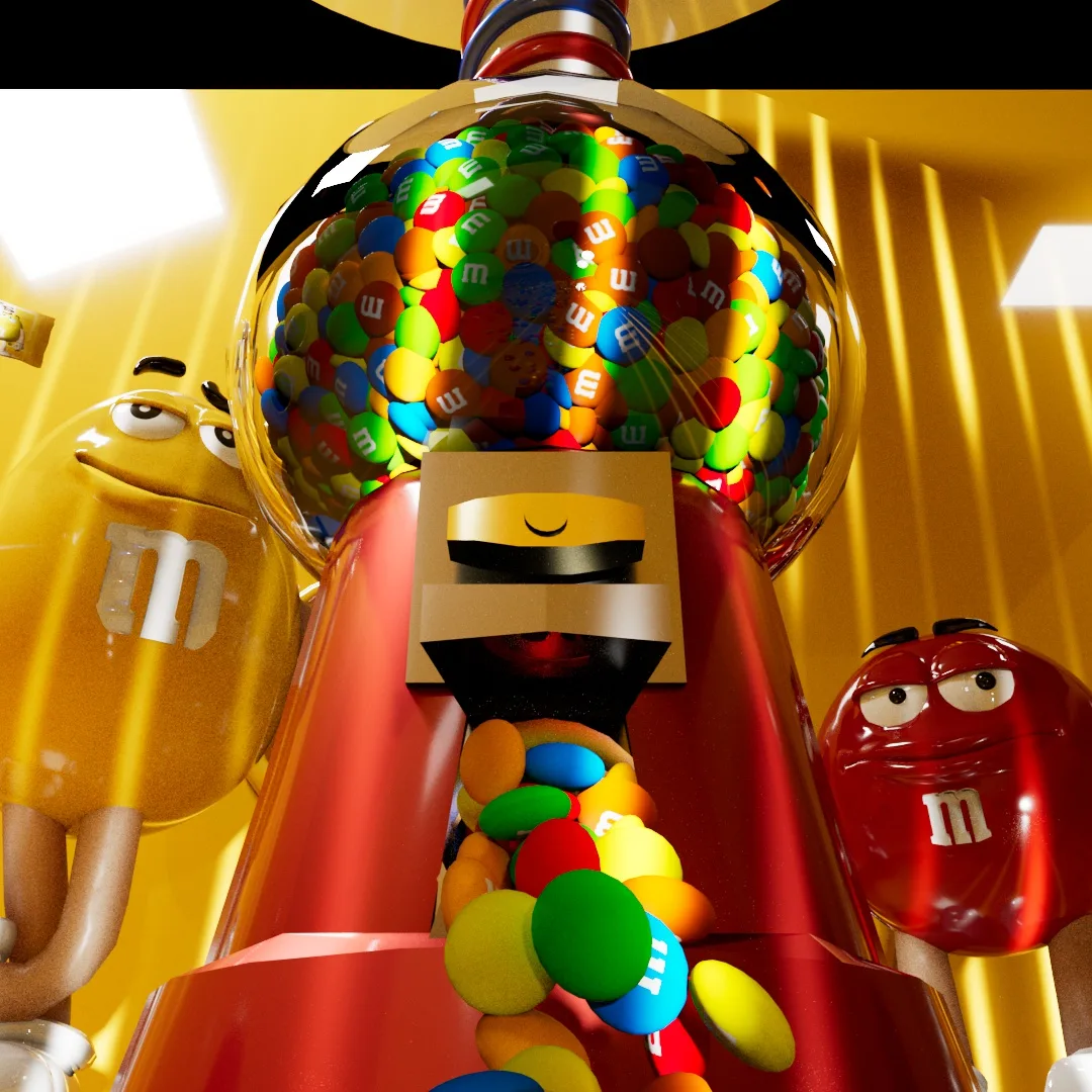 3D M&M's