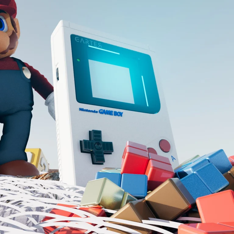 Gameboy en 3D
