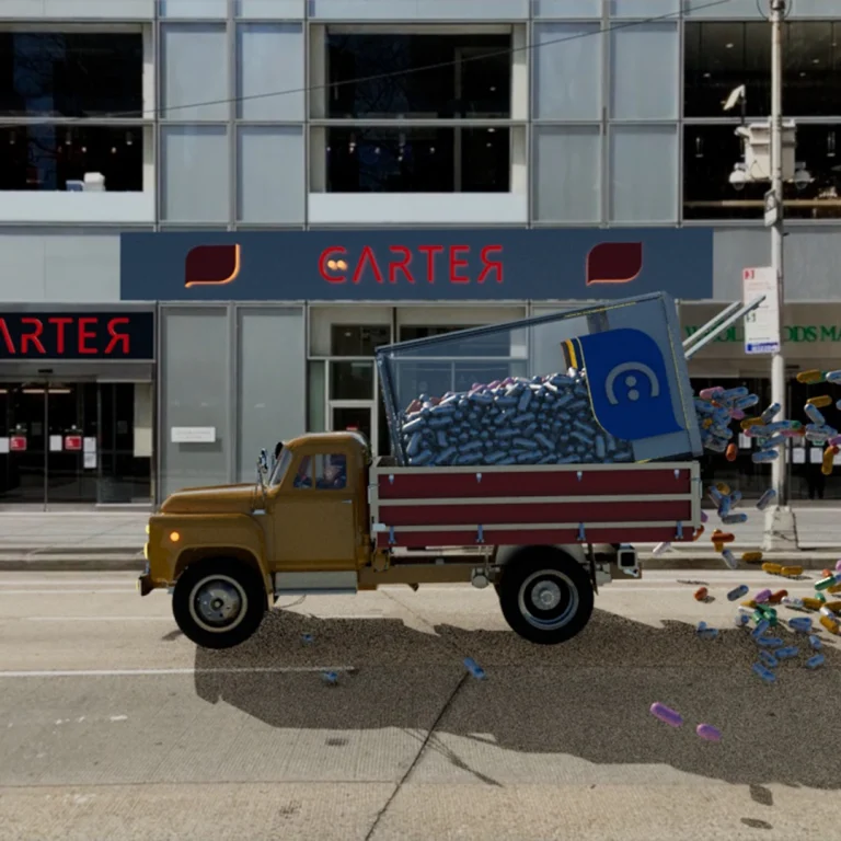 In the street CGI