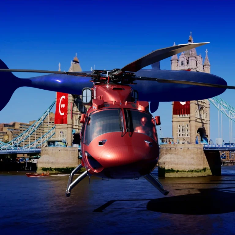Hélicoptère in London