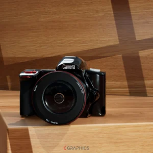 Modélisation 3D d’un appareil photo noir