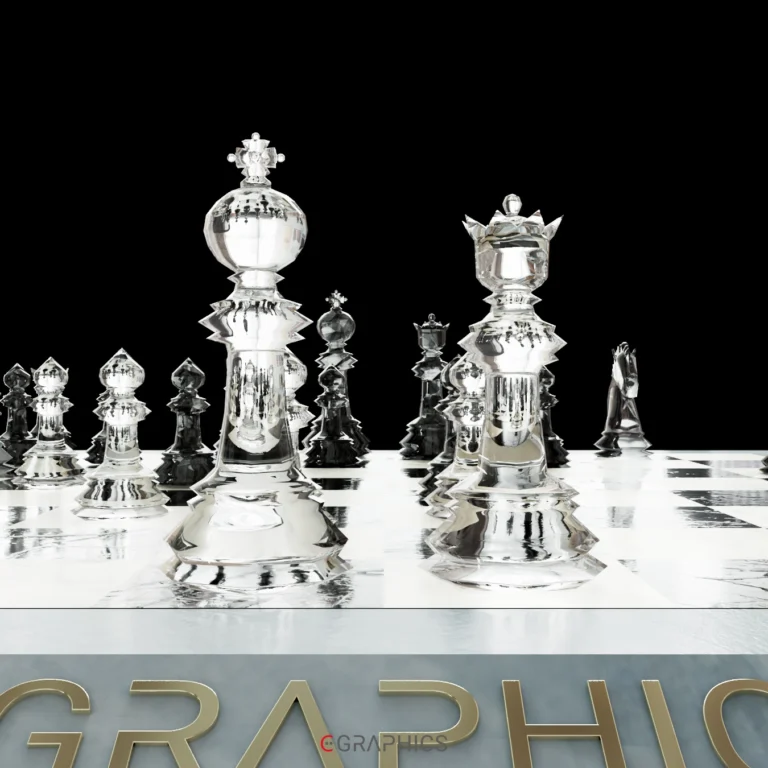 Jeu d’échecs 3D réaliste