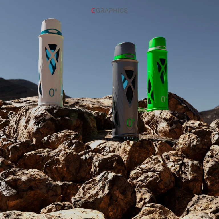 shader arnold plastique mat gourde blanche