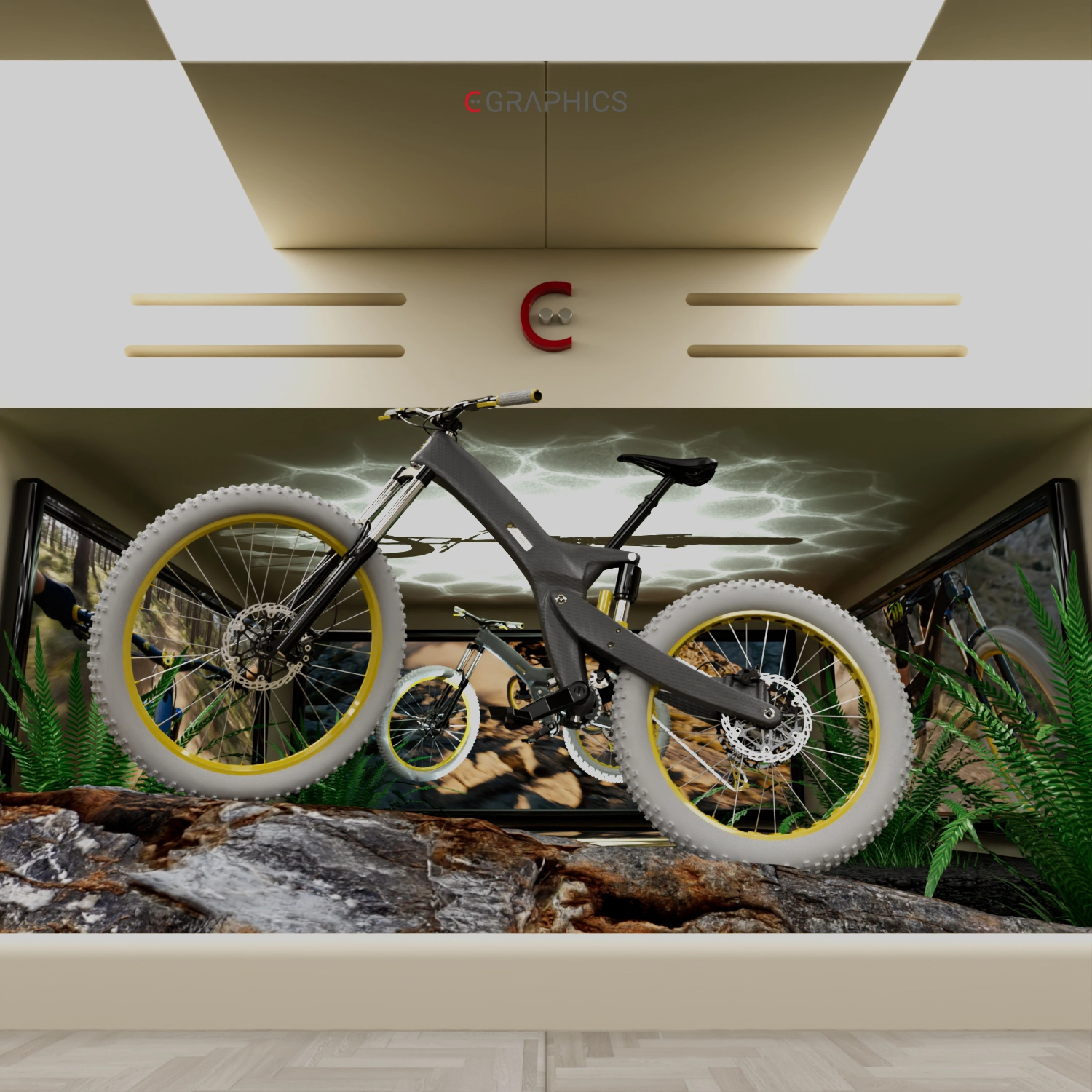 Mountain Bike 3D Animation - CGI