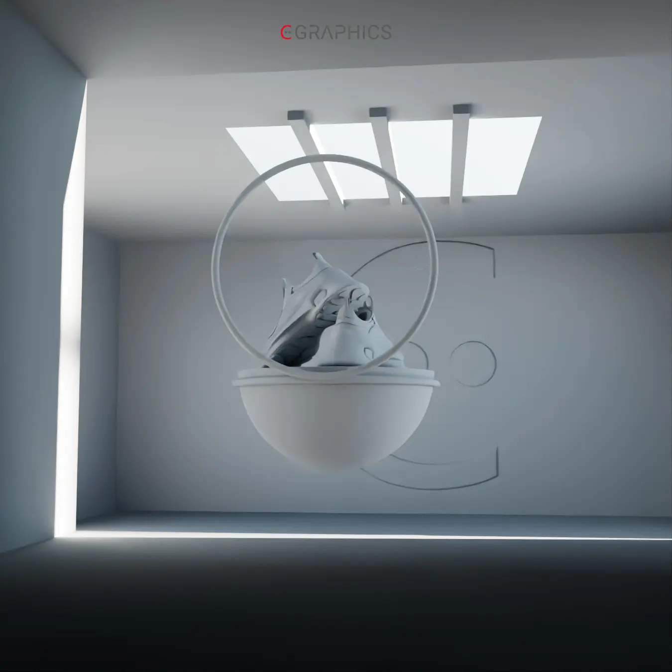 Rendu 3D de sneakers